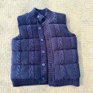 Janie and Jack Boys Sweater Vest, 3-4